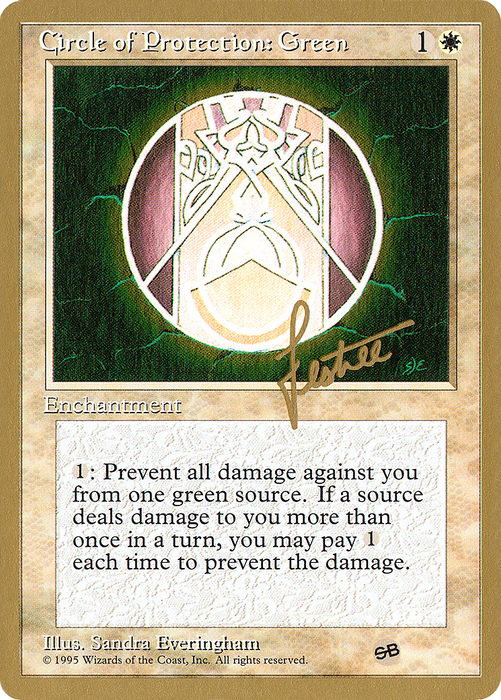 Circle of Protection: Green (WCD-BL16SB) - common