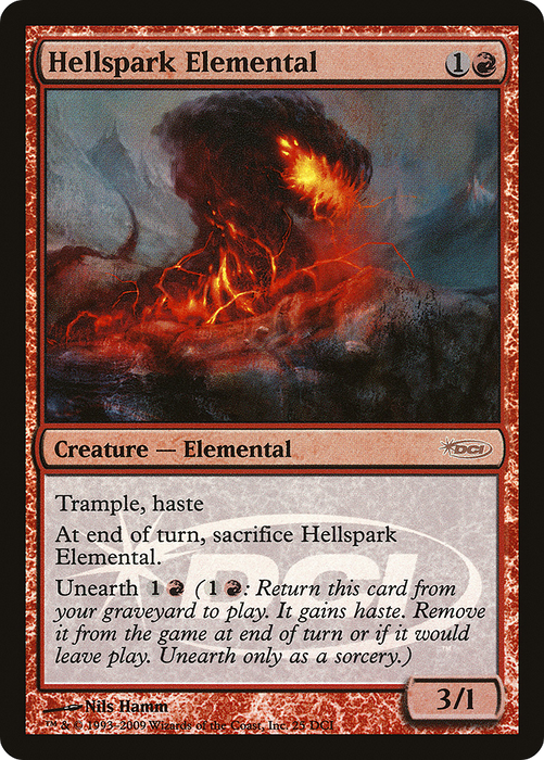 Hellspark Elemental (WPN-025) - rare - Foil