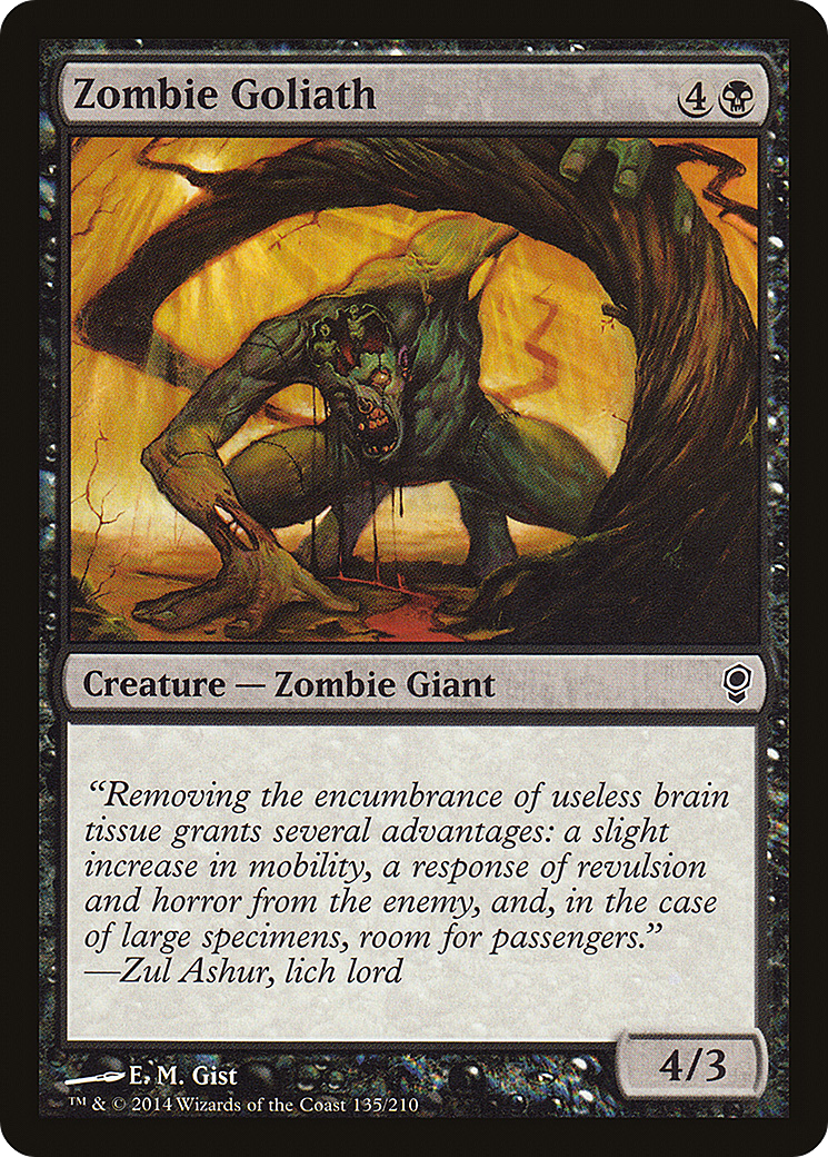 Zombie Goliath (CNS-135) - common - Foil