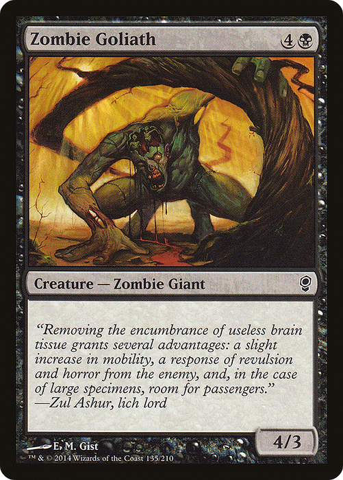 Zombie Goliath (CNS-135) - common