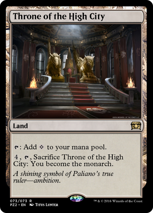 Throne of the High City (PZ2-073) - rare - Foil