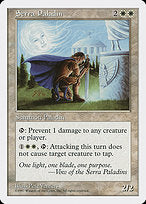 Serra Paladin (5ED-061) - uncommon