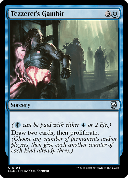Tezzeret's Gambit (M3C-194) - uncommon