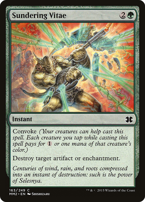 Sundering Vitae (MM2-163) - common - Foil
