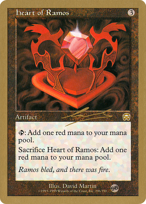 Heart of Ramos (WCD-NL296SB) - rare