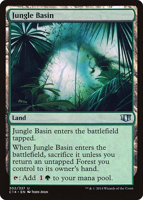 Jungle Basin (C14-302) - uncommon
