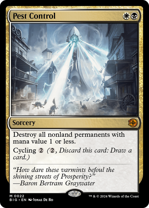 Pest Control (BIG-022) - mythic - Foil