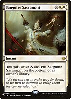 Sanguine Sacrament (LIST-XLN-33) - rare