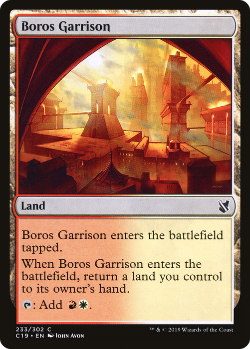 Boros Garrison (C19-233) - common