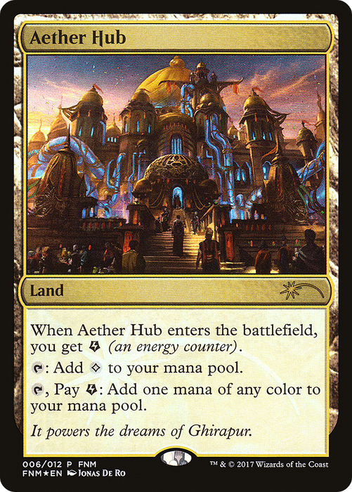 Aether Hub (FNM-006) - rare - Foil