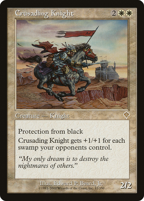 Crusading Knight (INV-012) - rare