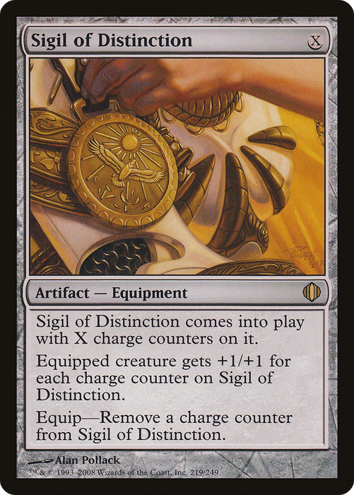 Sigil of Distinction (ALA-219) - rare - Foil