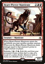 Heart-Piercer Manticore (PRE-138S) - rare - Foil