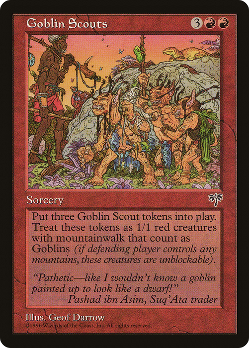 Goblin Scouts (MIR-178) - uncommon