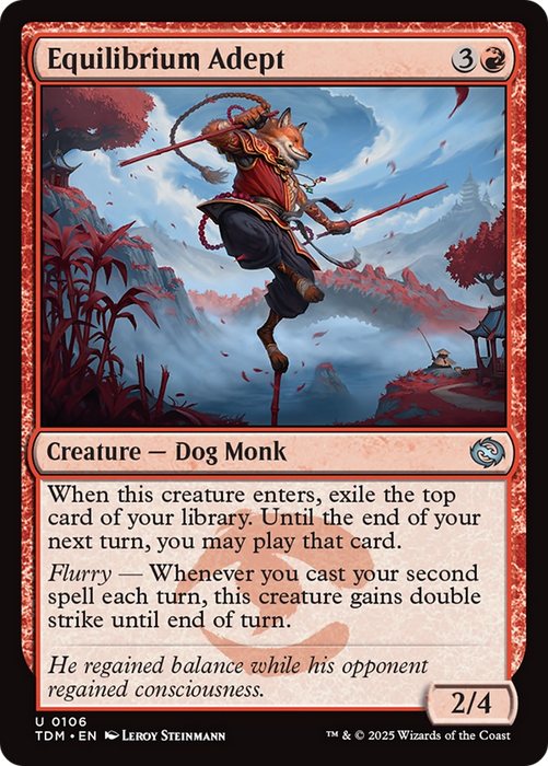 Equilibrium Adept (TDM-106) - uncommon