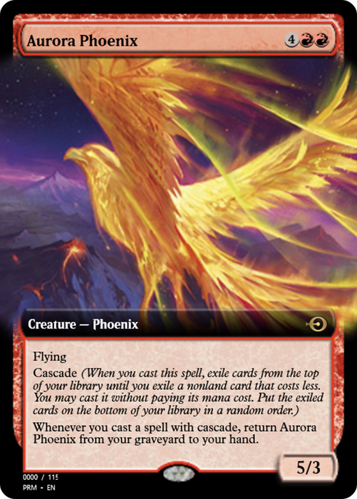 Aurora Phoenix (PRM-86026) - rare - Foil