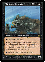 Minion of Leshrac (ME2-104) - rare - Foil