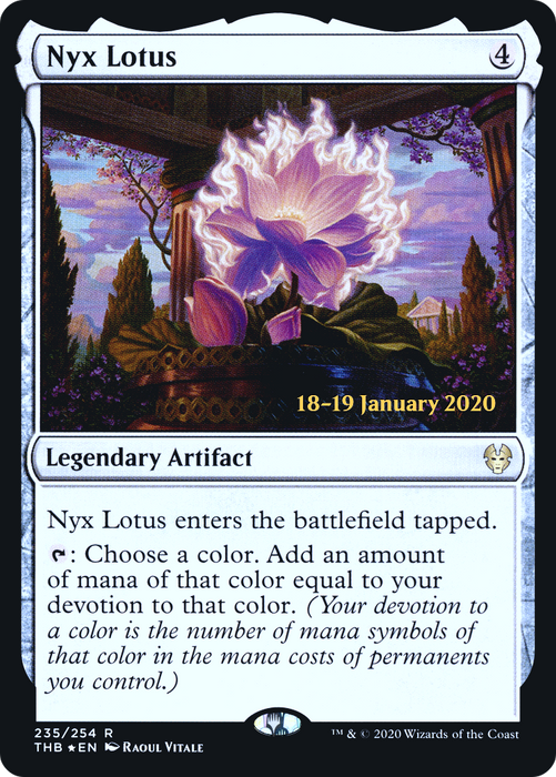 Nyx Lotus (PRE-235S) - rare - Foil