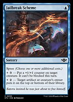 Jailbreak Scheme (OTJ-053) - common: (spree) - Foil
