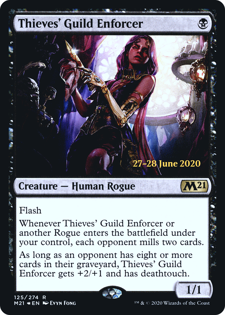 Thieves' Guild Enforcer (PRE-125S) - rare - Foil