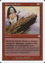 Spitting Earth (S99-117) - uncommon