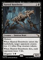 Hunted Bonebrute (MKM-087) - rare - Foil