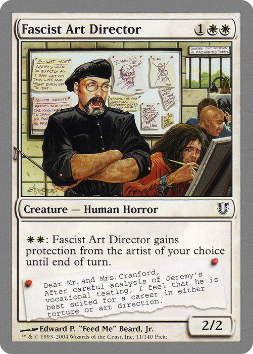 Fascist Art Director (UNH-011) - common