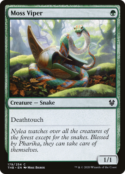 Moss Viper (THB-179) - common - Foil