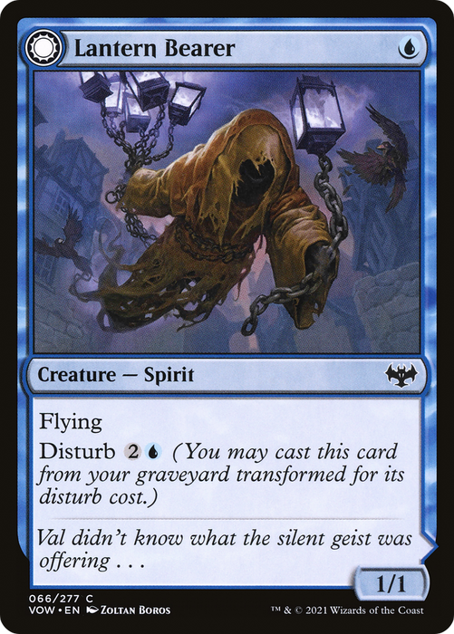 Lantern Bearer // Lanterns' Lift (VOW-066) - common: (Double Faced Transform) - Foil