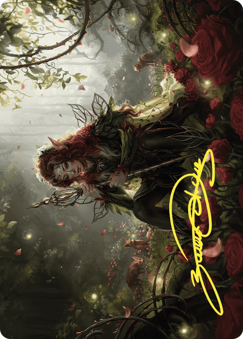 Yenna, Redtooth Regent // Yenna, Redtooth Regent (AWOE-035) - common (Borderless) - Foil