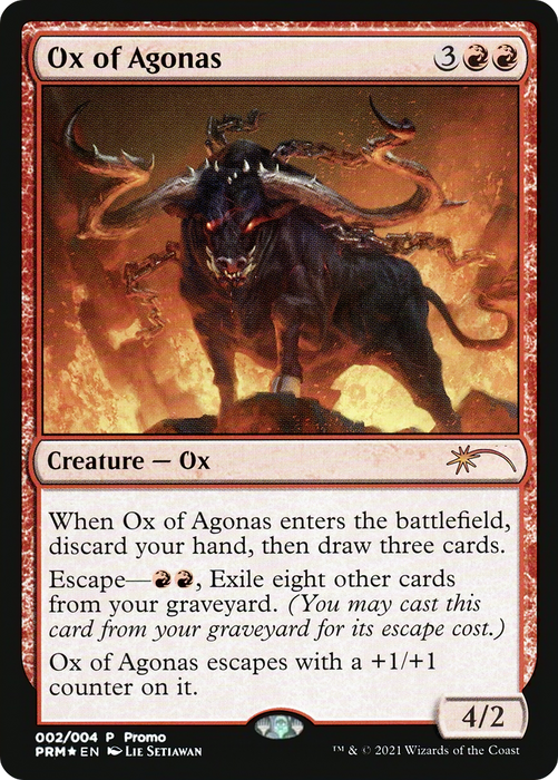 Ox of Agonas (UMP-002) - mythic - Foil