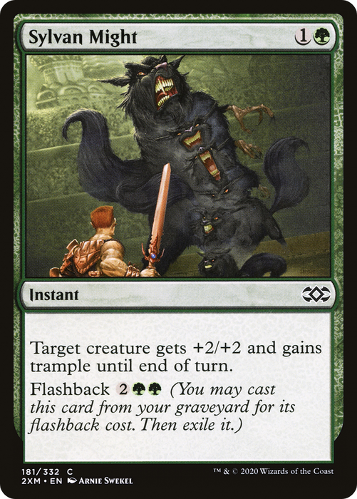 Sylvan Might (2XM-181) - common - Foil