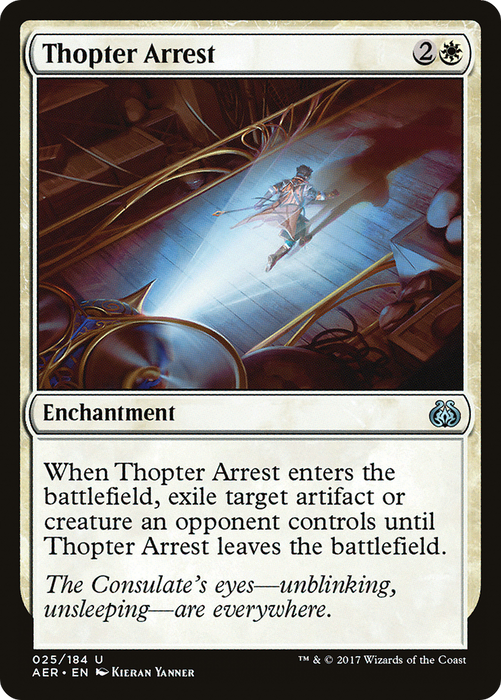 Thopter Arrest (AER-025) - uncommon - Foil