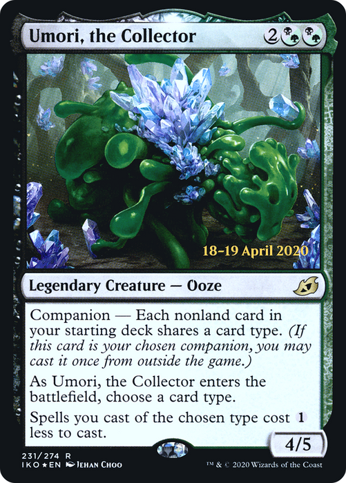 Umori, the Collector (PRE-231S) - rare: (companion) - Foil