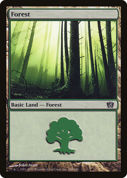 Forest (8ED-348★) - common - Foil