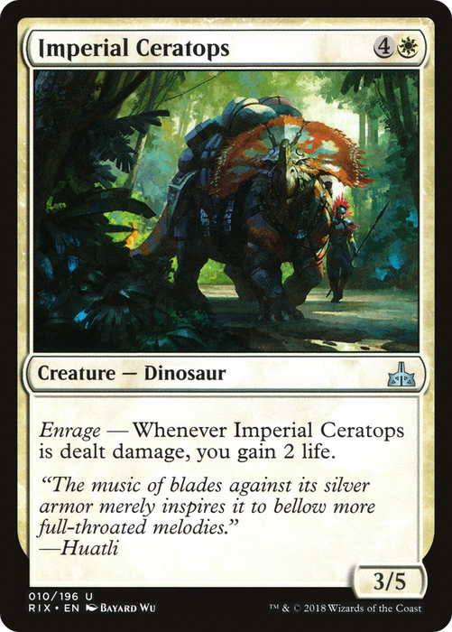 Imperial Ceratops (RIX-010) - uncommon