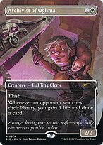 Archivist of Oghma (SLD-874) - rare (Borderless) - Foil