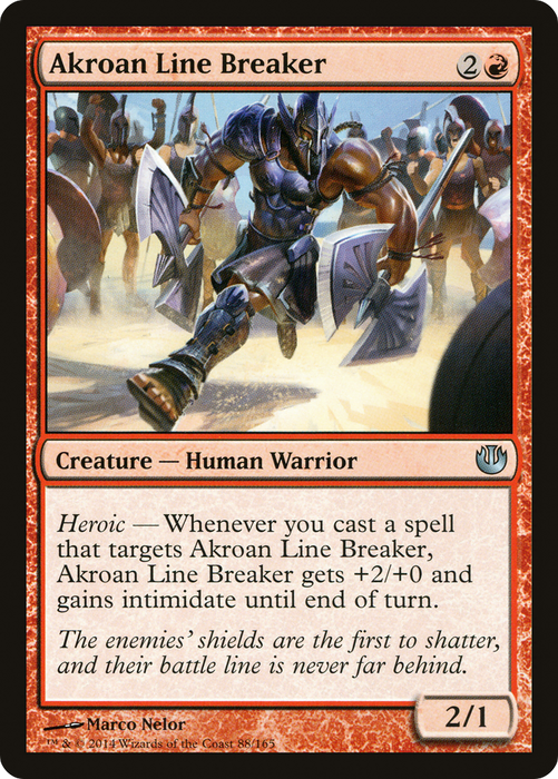 Akroan Line Breaker (JOU-088) - uncommon - Foil