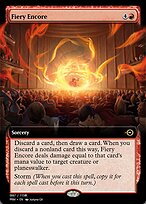 Fiery Encore (PRM-90106) - rare - Foil