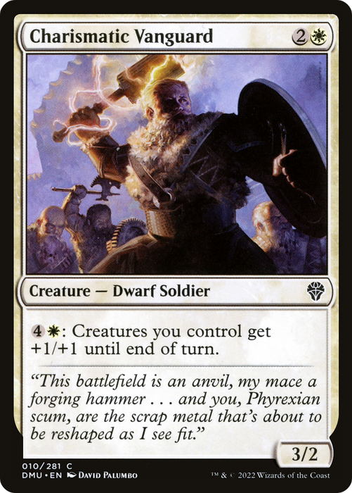 Charismatic Vanguard (DMU-010) - common - Foil
