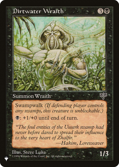 Dirtwater Wraith (LIST-MIR-117) - common