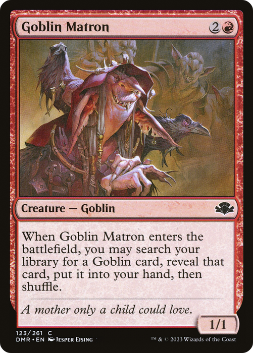 Goblin Matron (DMR-123) - common - Foil