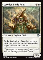 Loxodon Battle Priest (TDM-015) - uncommon