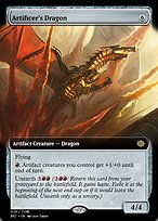 Artificer's Dragon (PRM-105814) - rare