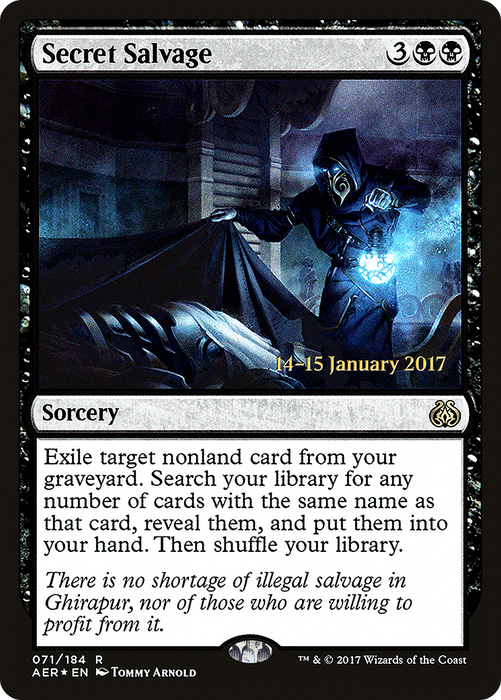 Secret Salvage (PRE-71S) - rare - Foil