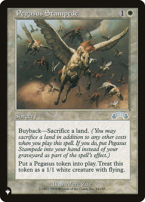 Pegasus Stampede (LIST-EXO-14) - uncommon