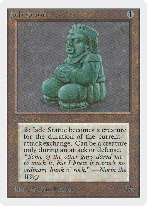 Jade Statue (2ED-254) - uncommon