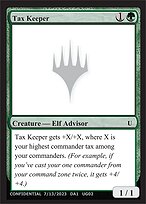 Tax Keeper (UNK-UG02B) - uncommon