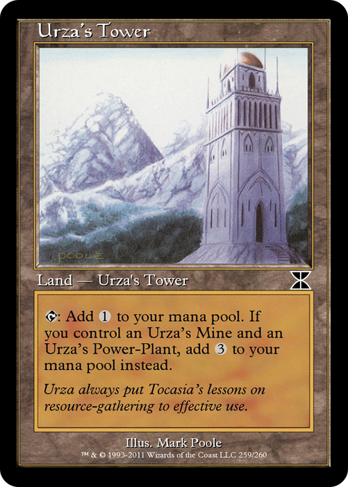 Urza's Tower (ME4-259C) - common