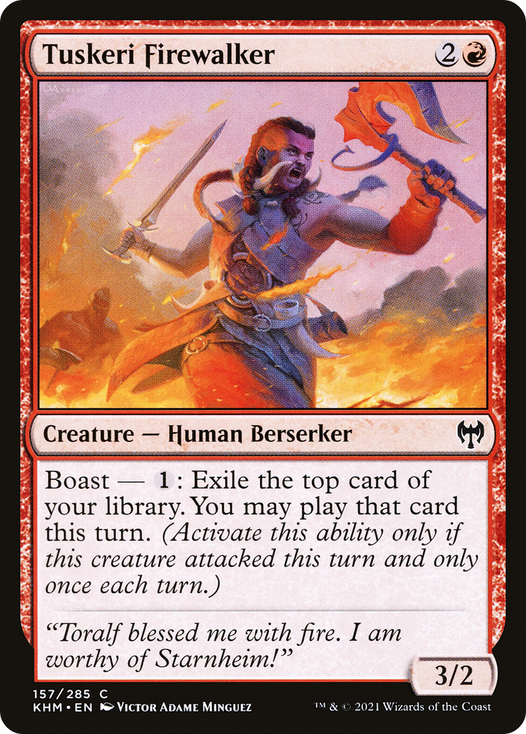 Tuskeri Firewalker (KHM-157) - common